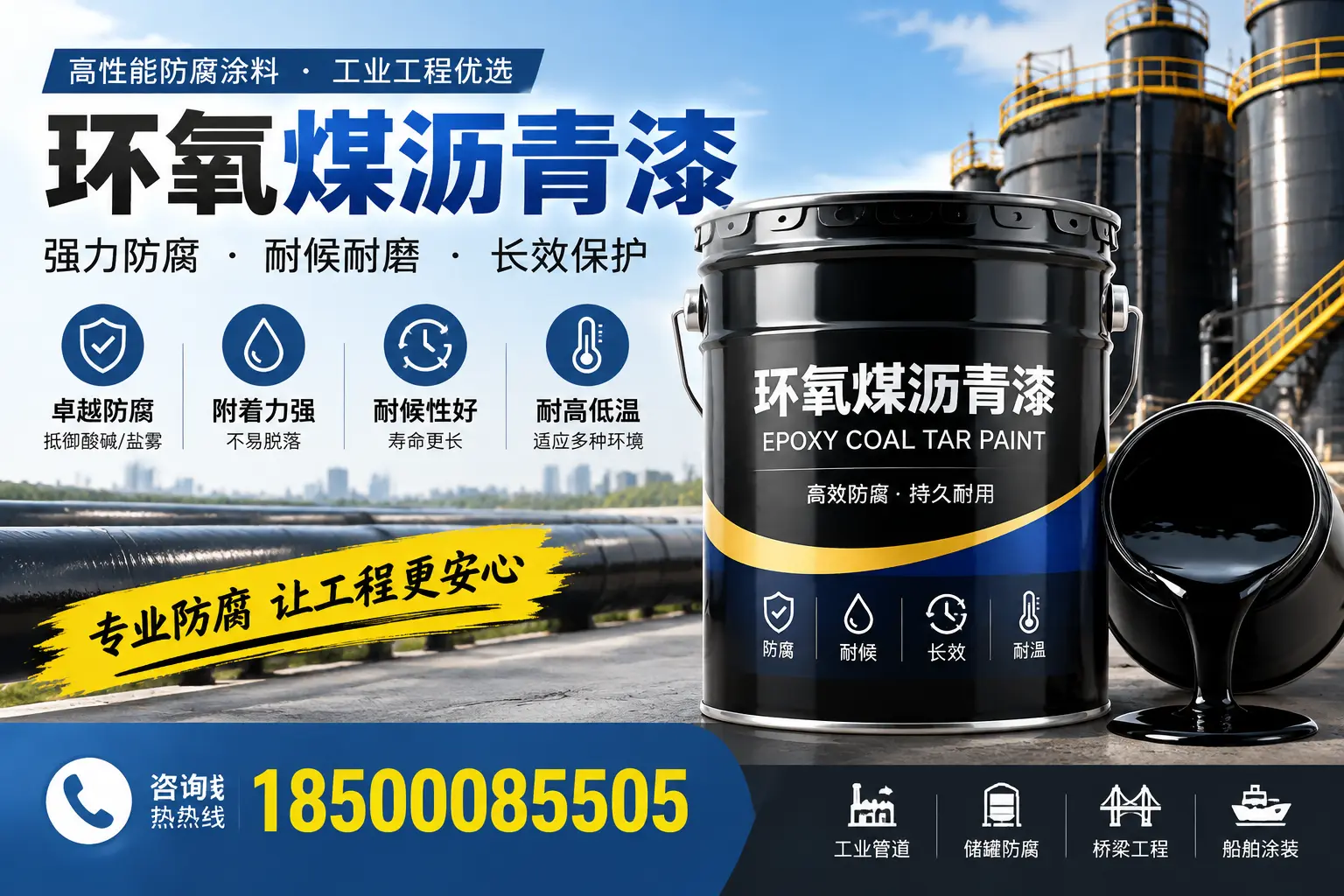 环氧煤沥青漆的施工方法与注意事项,确保在潜江顺利完成